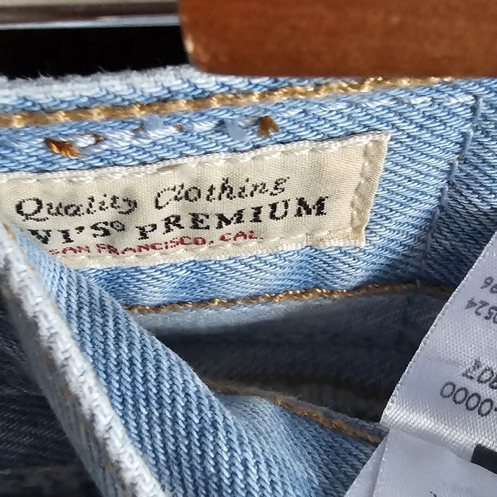 501 Crop Split Craft Straight Jeans - Picture 8 of 9